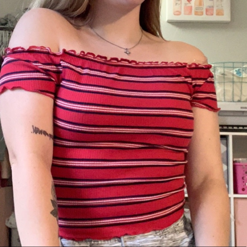 Off the shoulder top